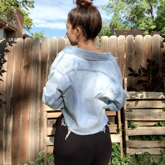 ❌SOLD❌Vintage Xhilaration Bleach Washed jacket - Picture 4 of 8